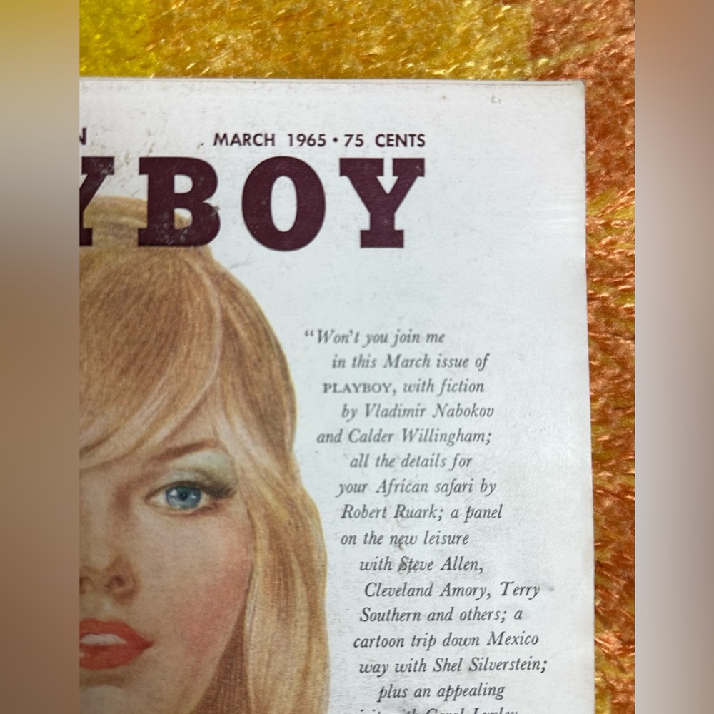 Vintage Playboy Magazine March 1965 - Picture 5 of 6